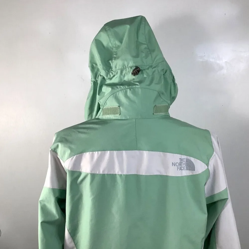 The North Face Jacket‎ Hydrenalite Windproof Breathable fits Small Hood Green